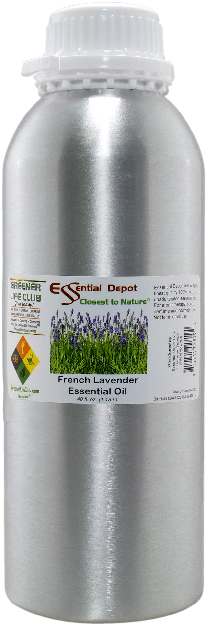 1本限定　 Lavender エッセンシャルオイル 1kg Lavender French Essential Oil - 1kg - Approx. 2.2 lbs.: Essential
