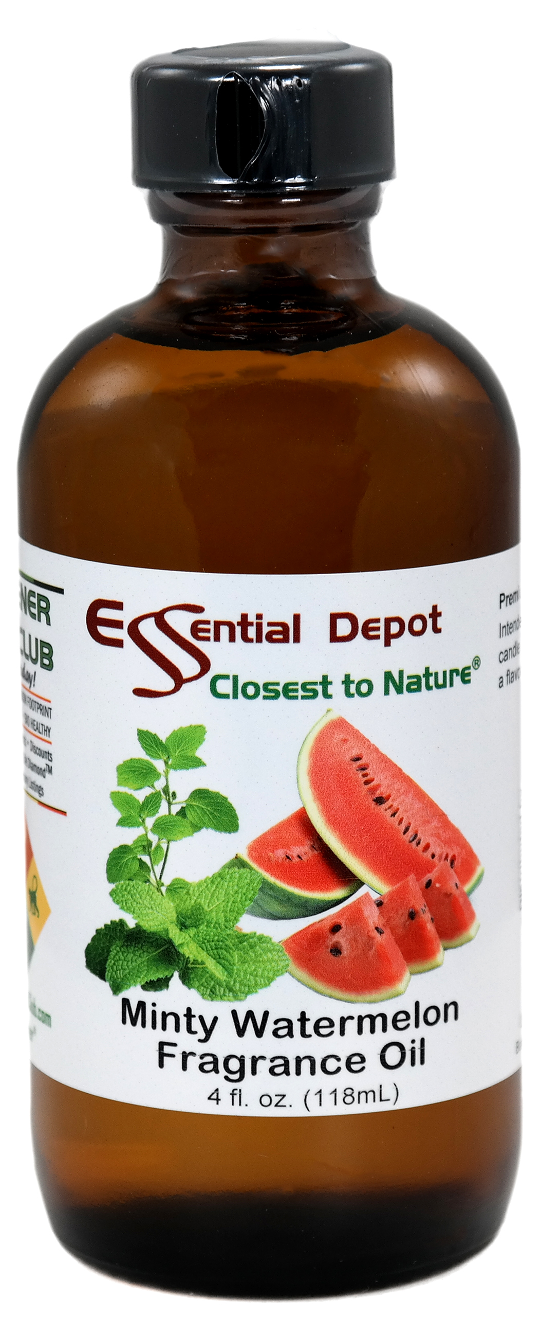Minty Watermelon Fragrance Oil - 4oz: Essential Depot