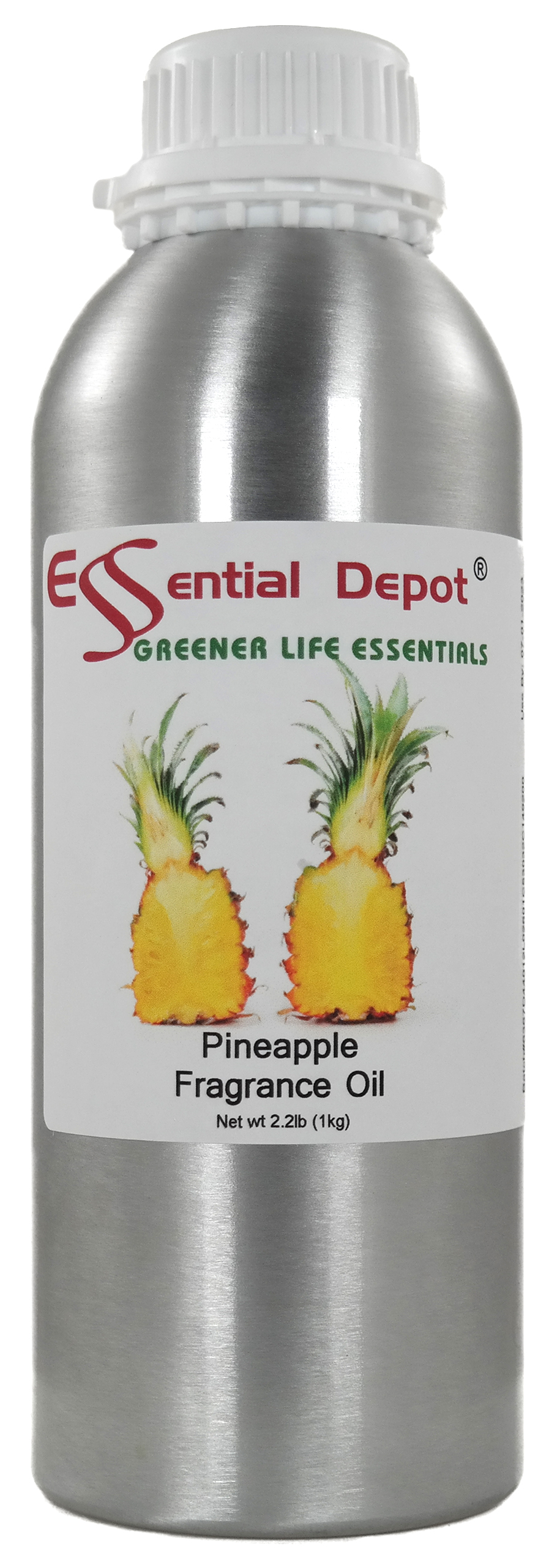 Pineapple Fragrance Oil - 1 kg. - Approx 2.2 lbs.: Essential