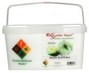 Stearic Acid - Triple Pressed - Vegetable Based - White Flakes - 4 lbs - Greener Life Club Box