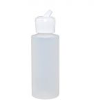 2oz Natural Cylindrical Jar (HDPE-8g) With 20/410 White Flip Top Cap<br /><br /> <table border=