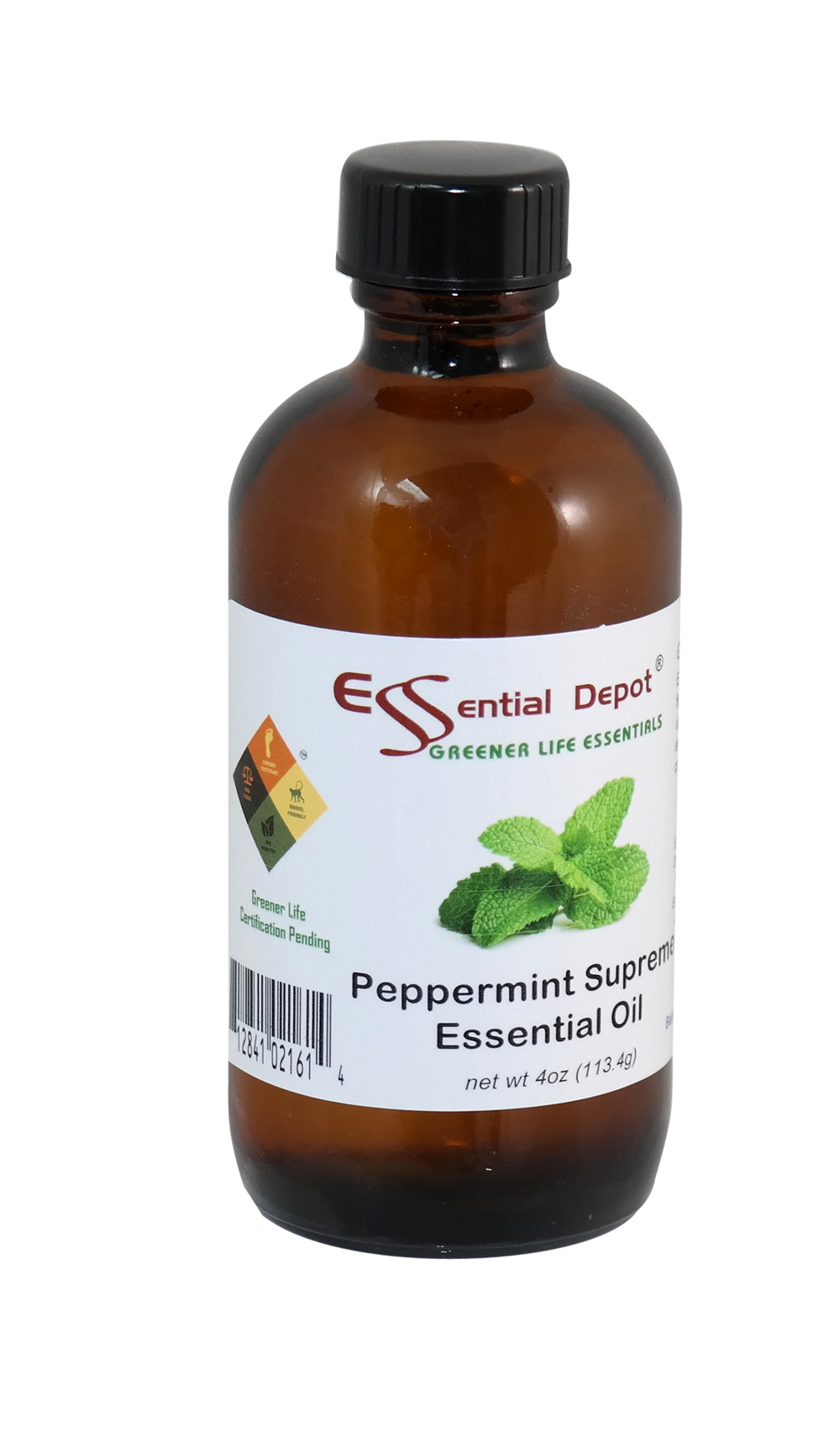 Peppermint Essential Oil 4 oz. Essential Depot