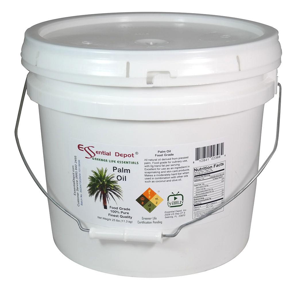thumbnail interactive-video image 1 of Essential Depot Palm Oil Rspo Certified Sustainable Food Grade Kosher 1 of 12