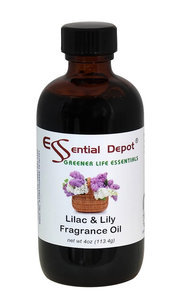 Lilac & Lily Fragrance Oil 4 oz. Essential Depot