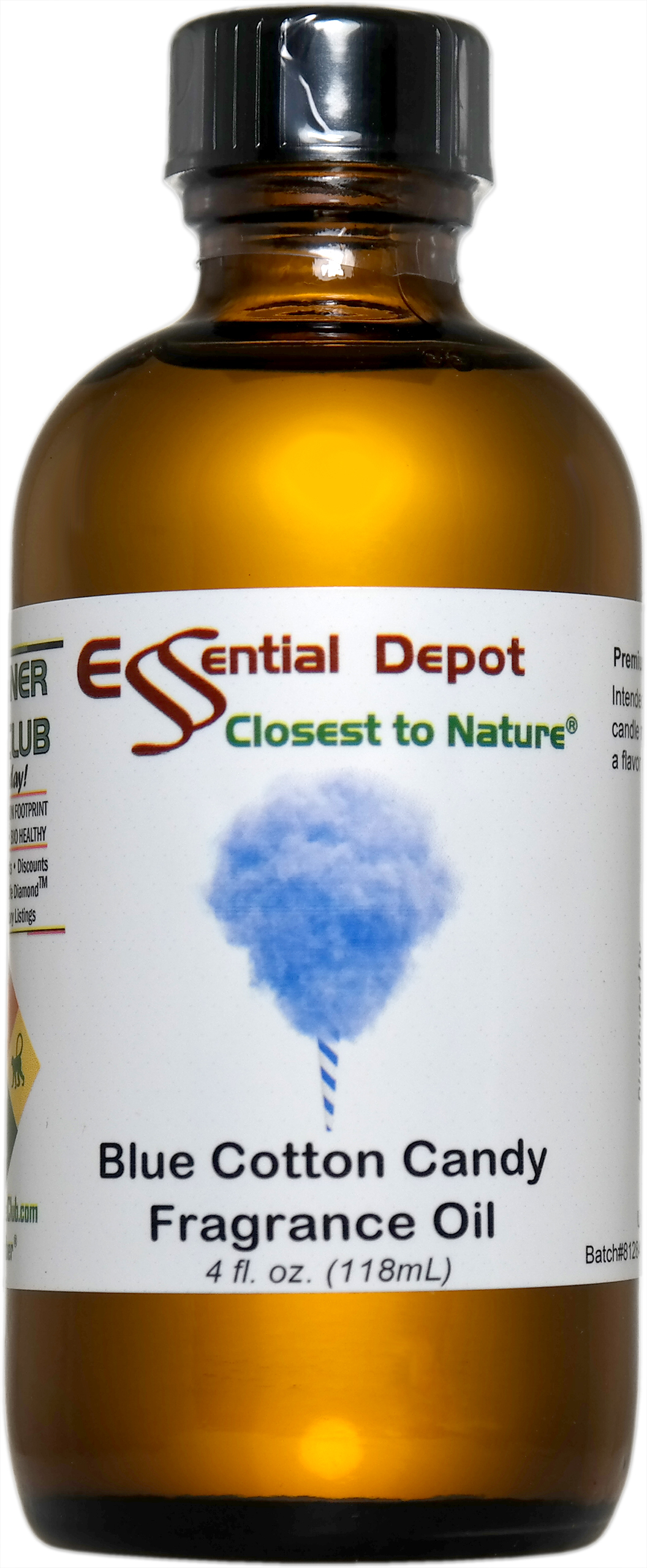 Blue Cotton Candy Fragrance Oil 4 oz. Essential Depot