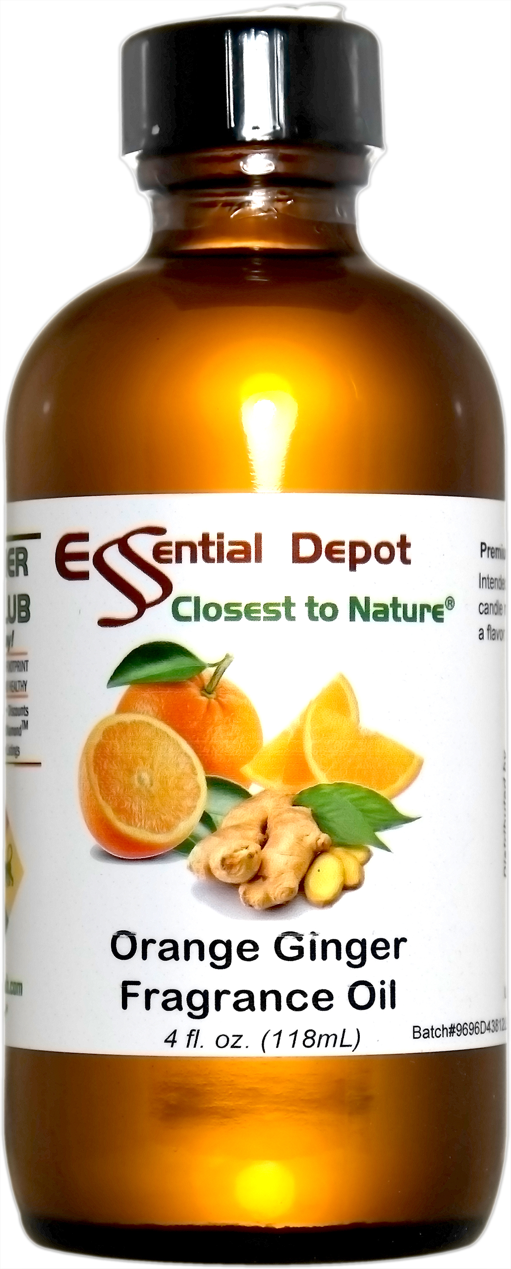 Orange Ginger Fragrance Oil 4 oz. Essential Depot