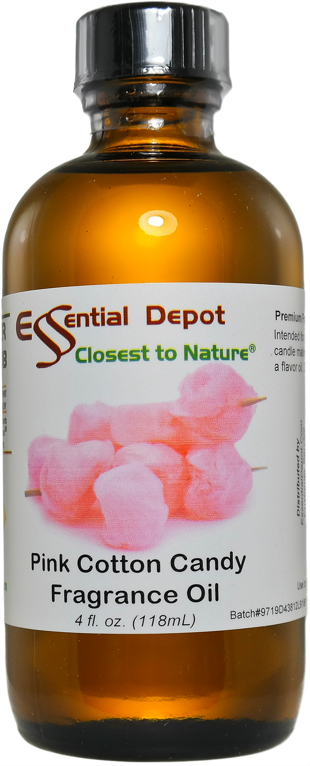 Pink Cotton Candy Fragrance Oil 4 oz. Essential Depot