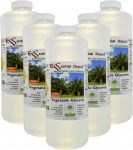Glycerin Vegetable - 5 Quarts (43 oz. net wt per container) - Non GMO - Sustainable Palm Based - USP