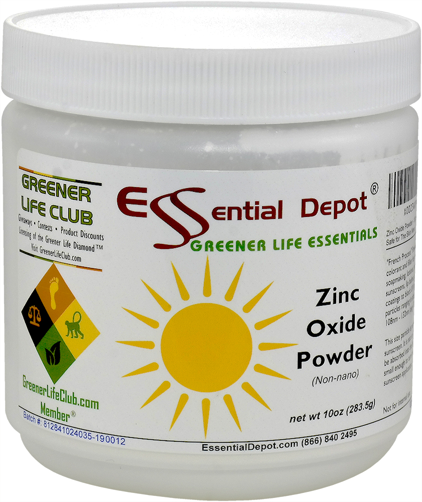 Zinc Oxide Powder - 10 oz - Non Nano ASTM D-4295 - safety sealed