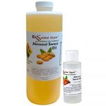 Almond Sweet Oil - 1 Quart + refillable empty 2 oz - Food Safe - NON GMO - No Additives