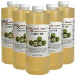 Castor Oil - Food Quart - 5 Quarts (32 oz per container) - Food Grade - No Additives