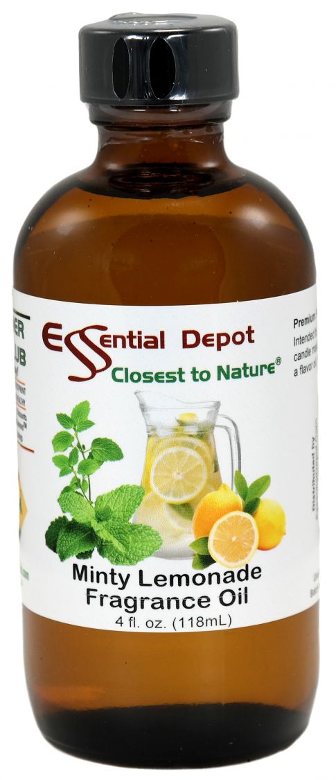 Minty Lemonade Fragrance Oil - 4oz: Essential Depot