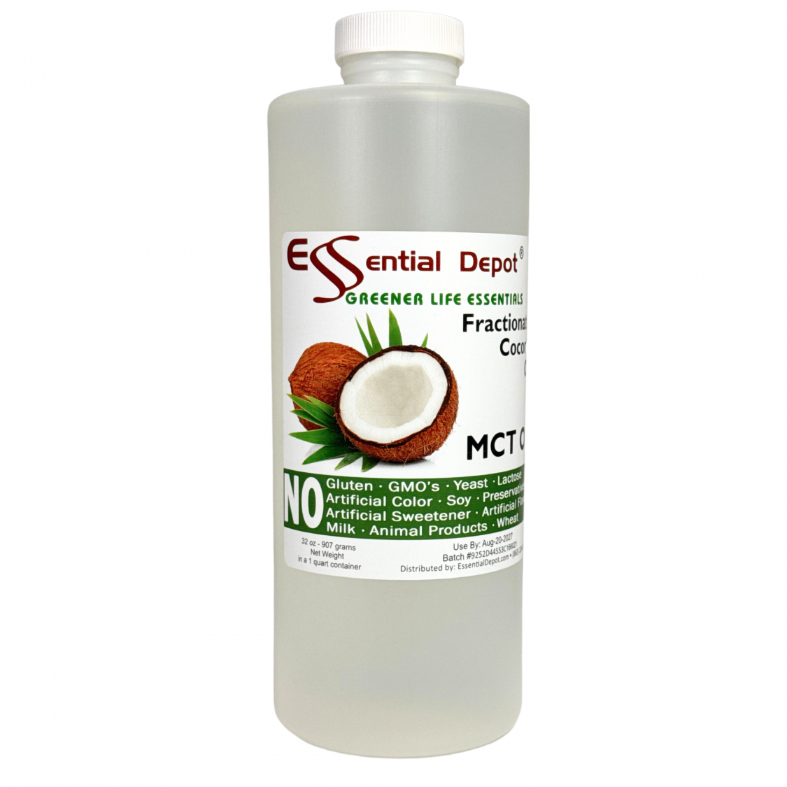 coco　ブースター1 オイル3 Coconut Oil - MCT Oil - Fractionated - Liquid - C6, C8, C10 - 1