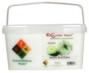 Stearic Acid - Triple Pressed - Vegetable Based - White Flakes - 4 lbs - Greener Life Club Box  - FREE US SHIPPING