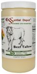 Beef Tallow - 1 Quart (32 oz) - GRASS FED - Not Hydrogenated - Non-GMO - USP Compliant