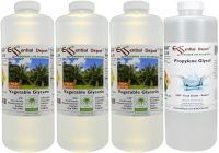 3 Quarts Vegetable Glycerin + 1 Quart Propylene Glycol