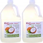 Fractionated  Coconut Oil - MCT Oil - Food Safe - 2 Gallons - 2 x 1 Gallon Containers - FREE US SHIPPING
