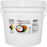 Coconut Oil - Extra Virgin - Organic - Food Grade - 128 oz nt wt - 8 lbs