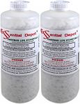 Potassium Hydroxide Flakes KOH, Caustic Potash Anhydrous KOH Dry - 4 lbs - 2 x 2lb Bottles