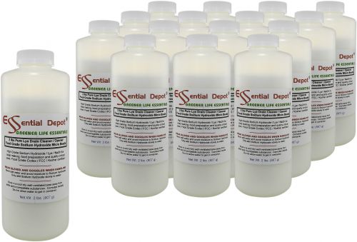 10-Pack Sodium Hydroxide Food Grade 2Lb/Each Total 20 Pounds