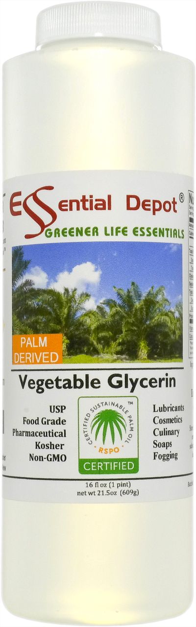 Buy VerdanaVegetable Glycerine USP/BP Refined - 32 Fluid Ounce  1 Quart Also Known As Glycerin Premium Food Grade Usp Grade Pure Vegan Kosher Non Gmo Palm Oil Derived